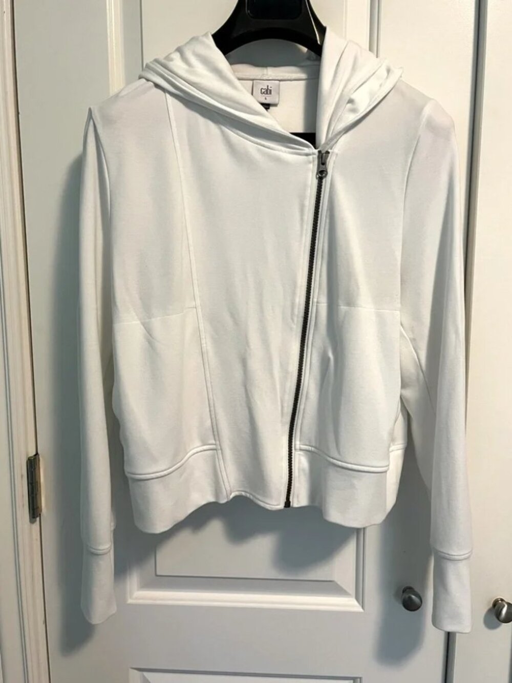 CAbi Debut Asymmetric Zip Hoodie | Jacket Style Number 6254 - Picture 3 of 5